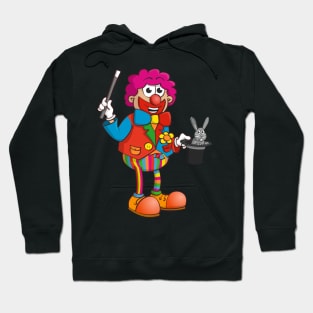 The clown magician who pulls a rabbit out of his hat. Hoodie